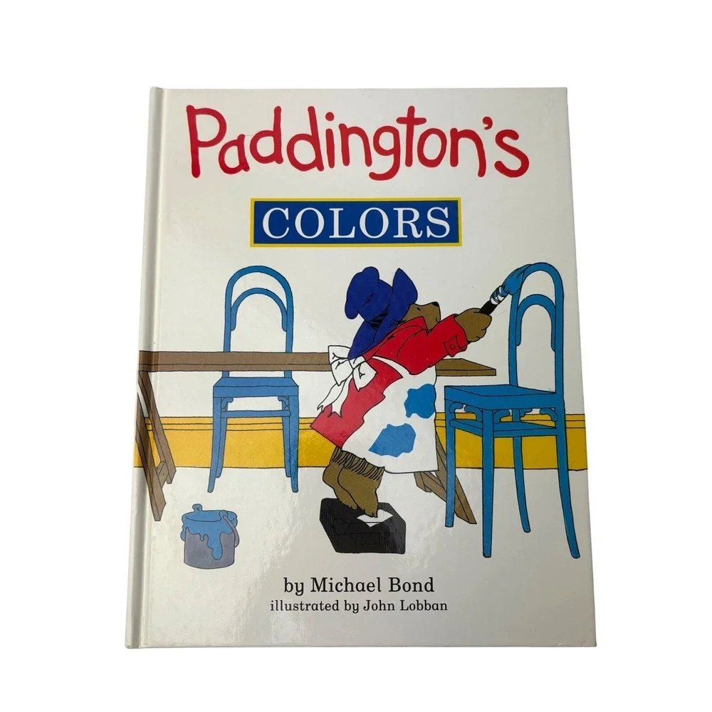 Paddingtons Colors Michael Bond Illustrated By John Lobban Hardcover 1991 Viking